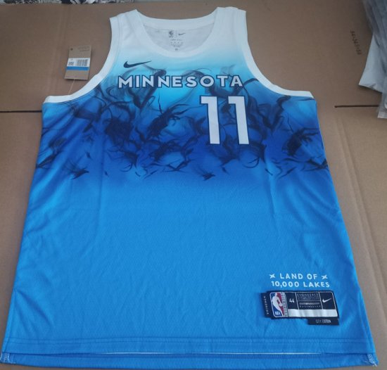 NBA 11 Naz reid Minnesota Timberwolves 23-24 city Maillot